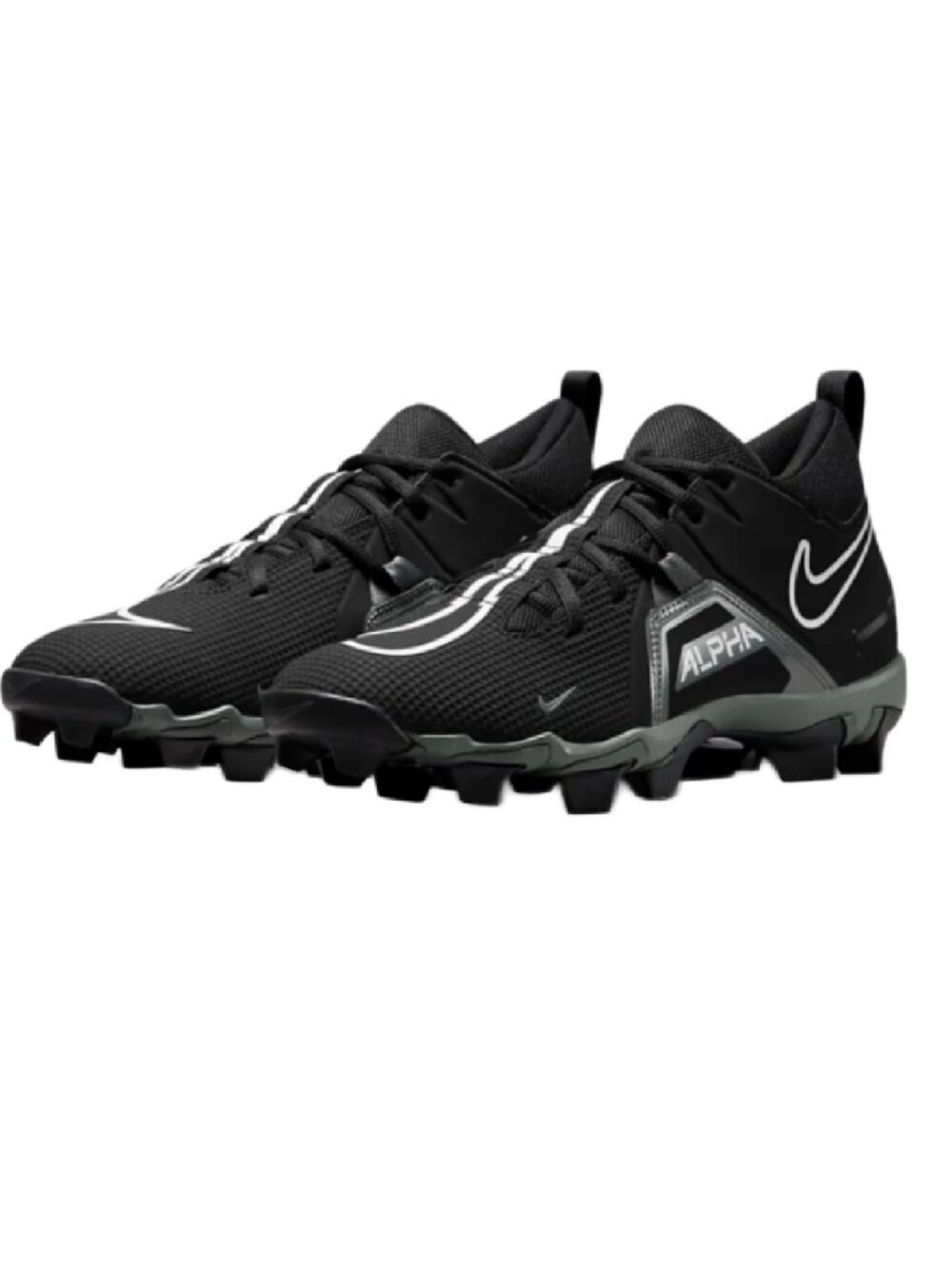 Alpha Menace 3 Shark Football Cleat Black CV0582-001 Men's -181